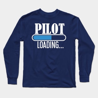 Pilot loading design for pilot cadets Long Sleeve T-Shirt